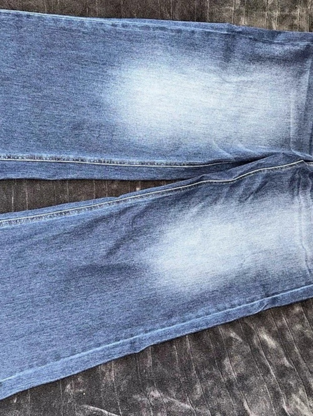 Hara Women's Bootcut Jeans Blue Size Large Like New